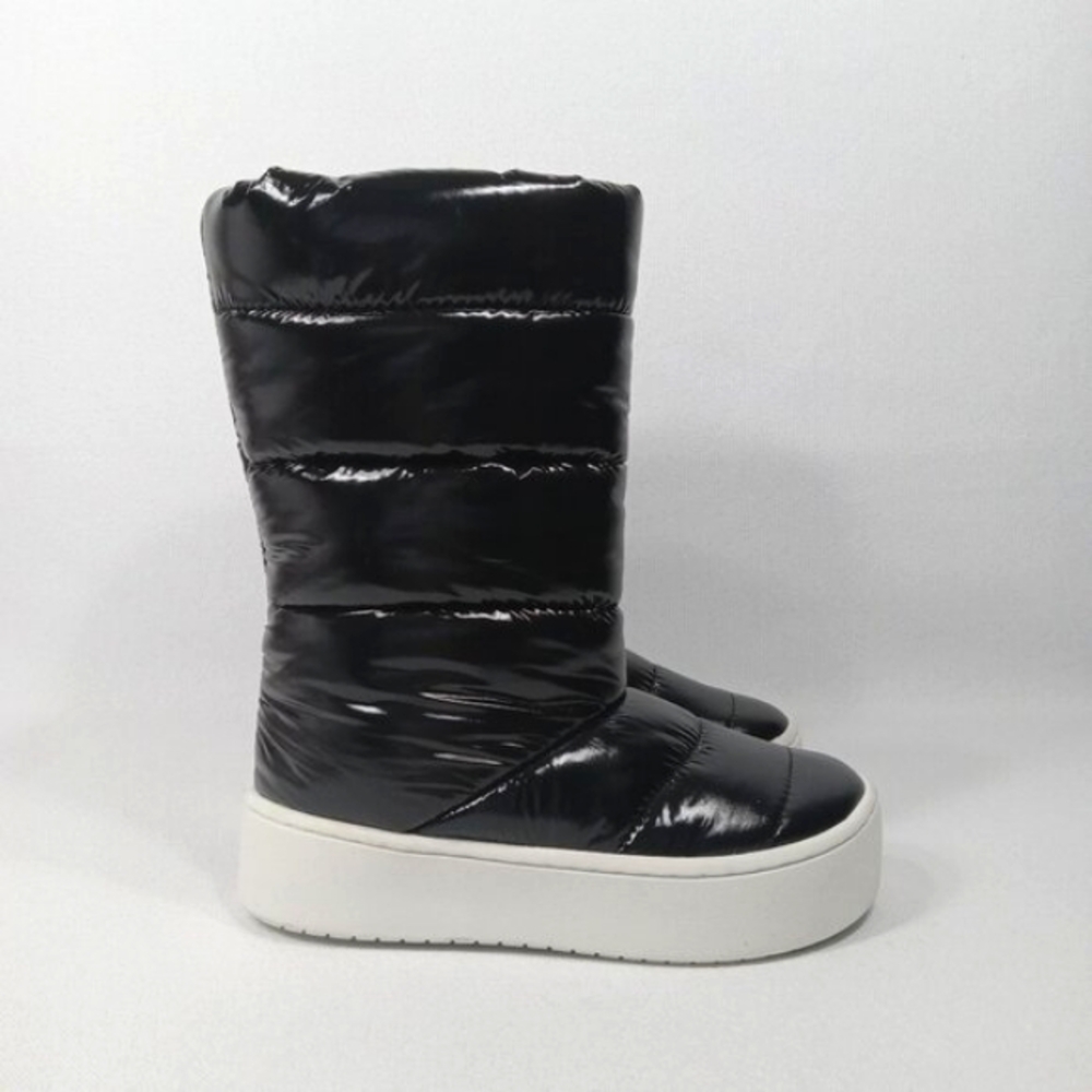 JEFFREY CAMPBELL Black Puffer Insulated Winter Boots Women's Size 6